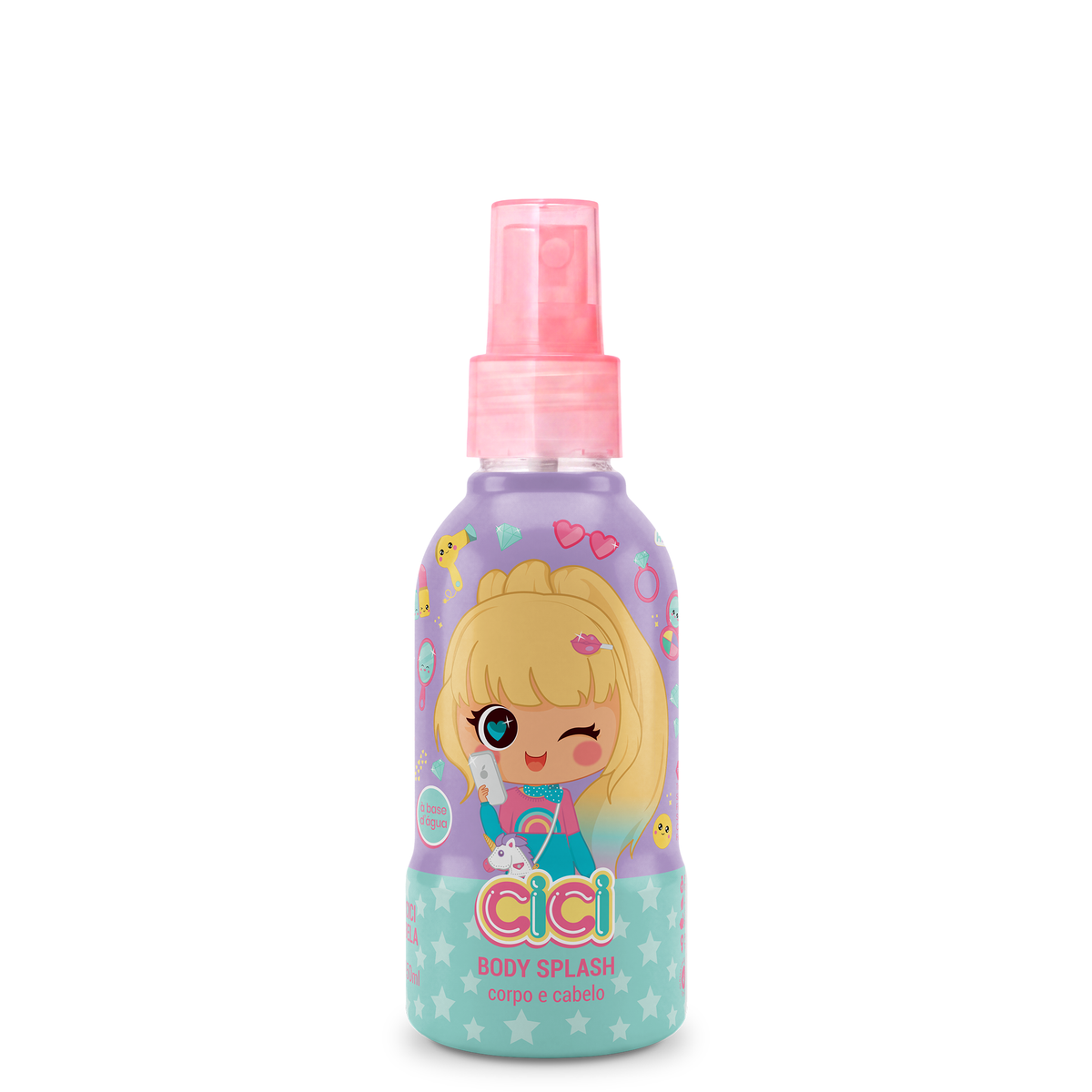 Body Splash Bela Corpo e Cabelo Cici Ciclo Mini