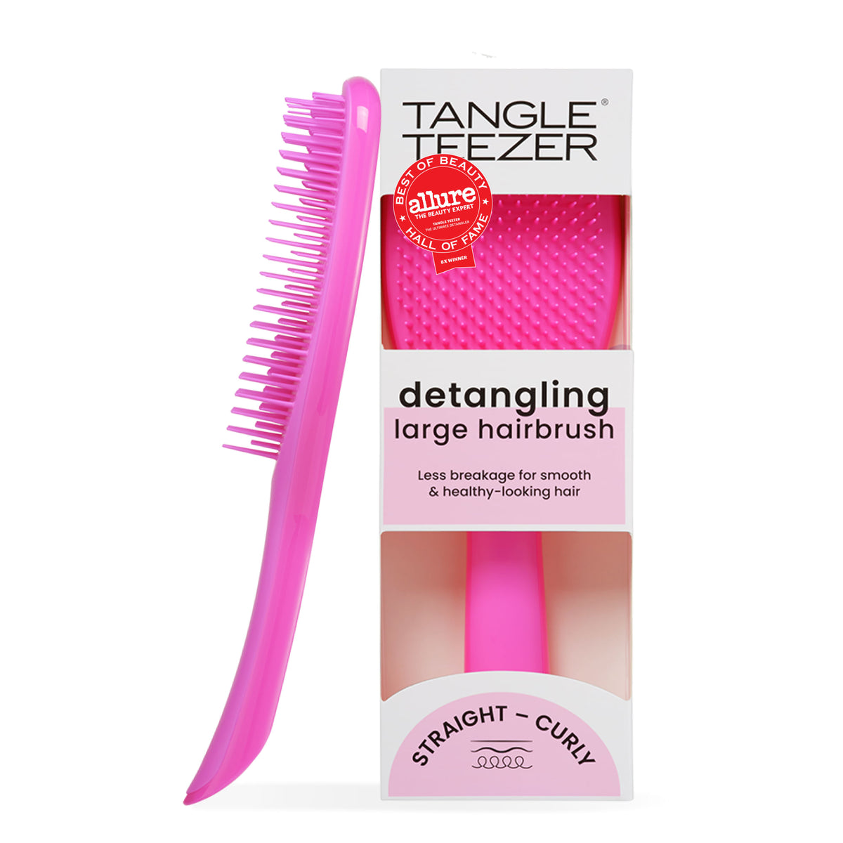 The Ultimate Detangler Large - Runway Pink