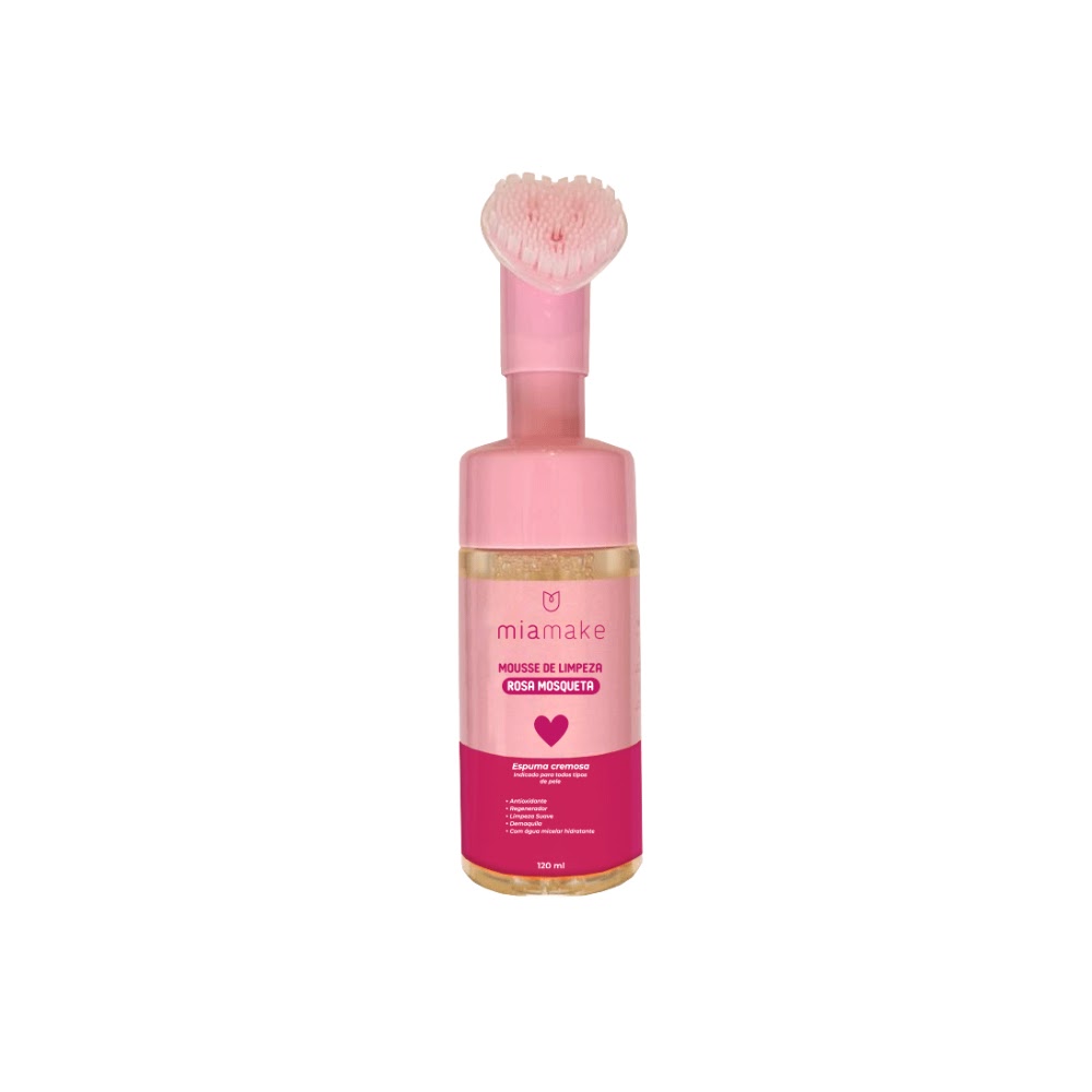 Mousse de Limpeza Rosa Mosqueta