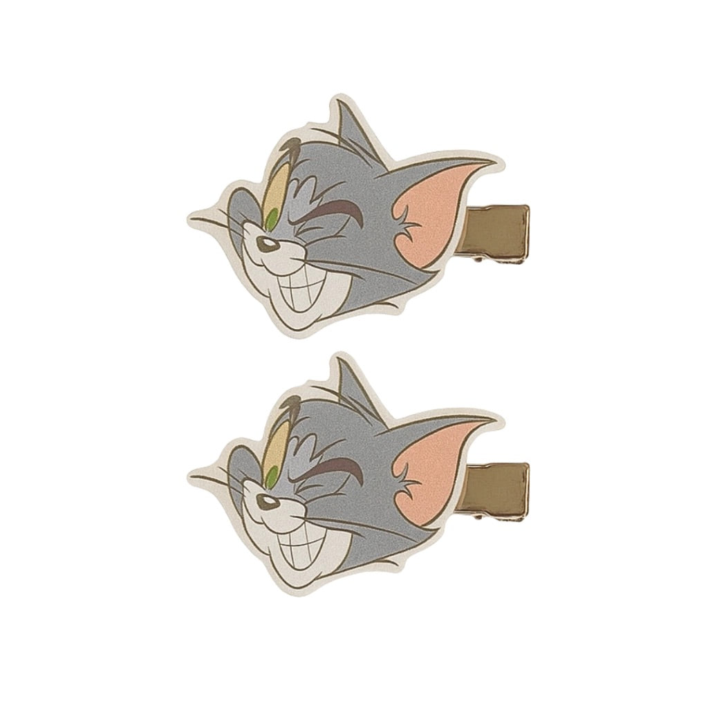 Tom Kit com 2 Presilhas de Cabelo Tom & Jerry