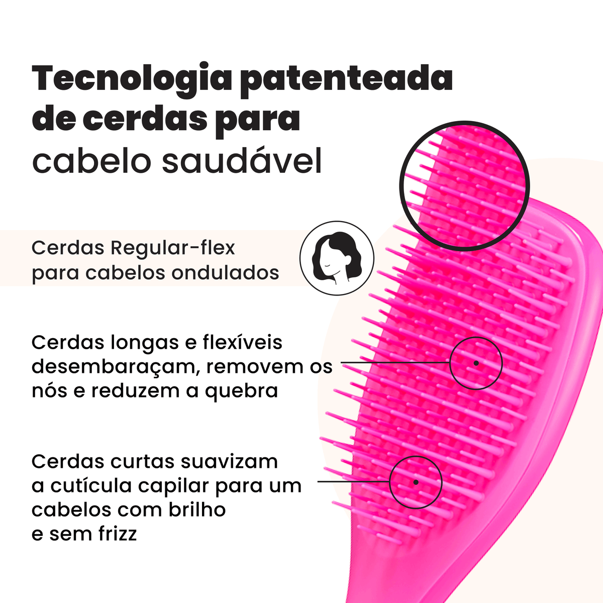The Ultimate Detangler Mini - Runway Pink