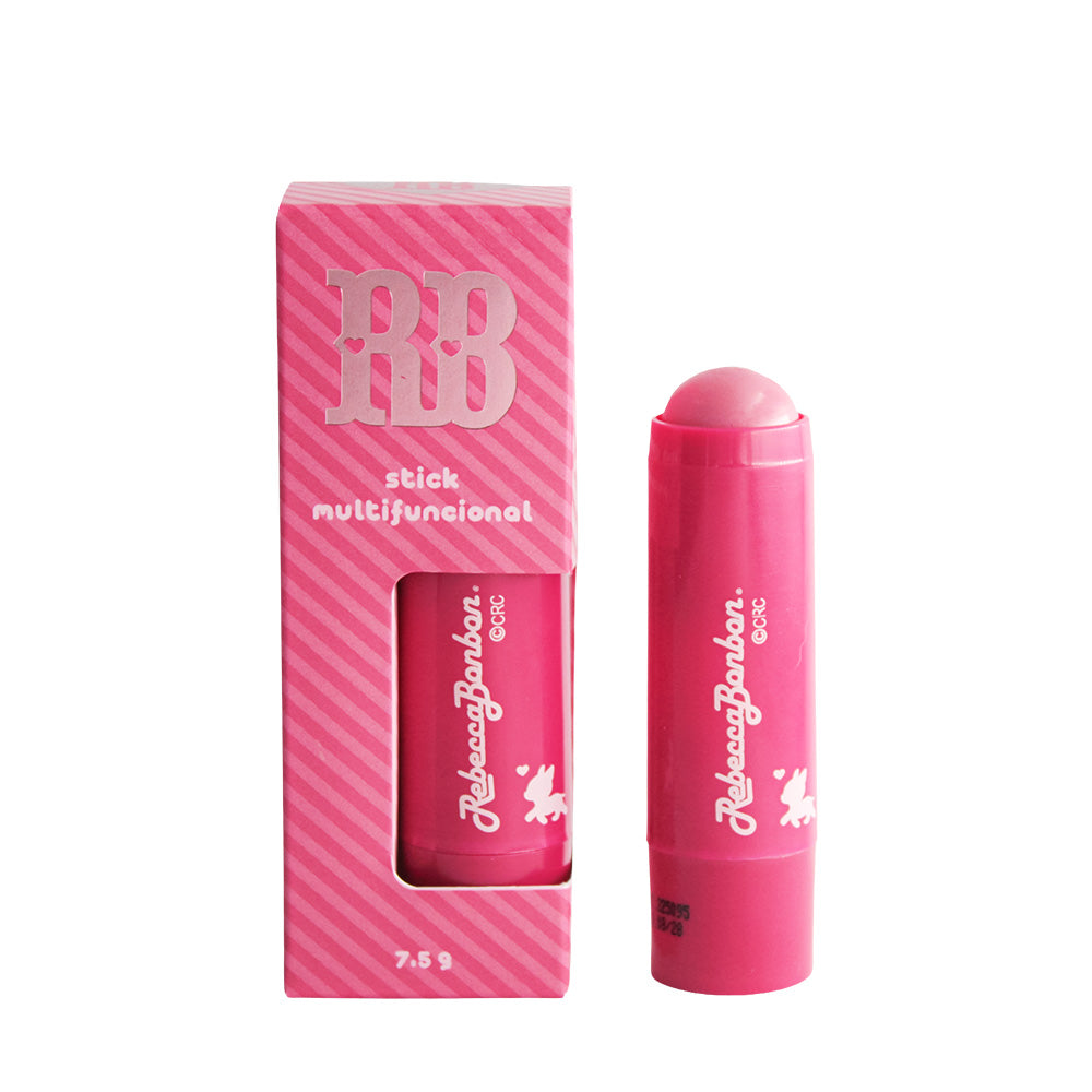 Stick Multifuncional - Blush, Sombra e Batom - Produto Vegano