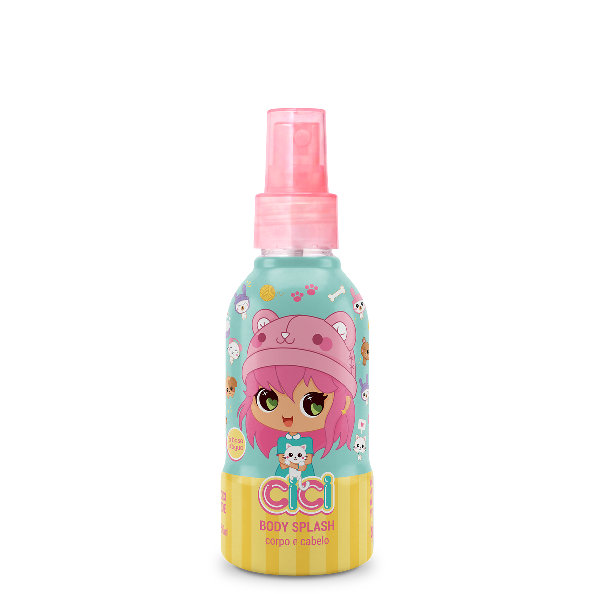 Body Splash Zoe Corpo e Cabelo Cici Ciclo Mini
