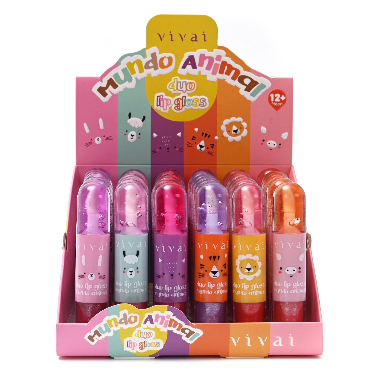 Duo Lip Gloss Mundo Animal