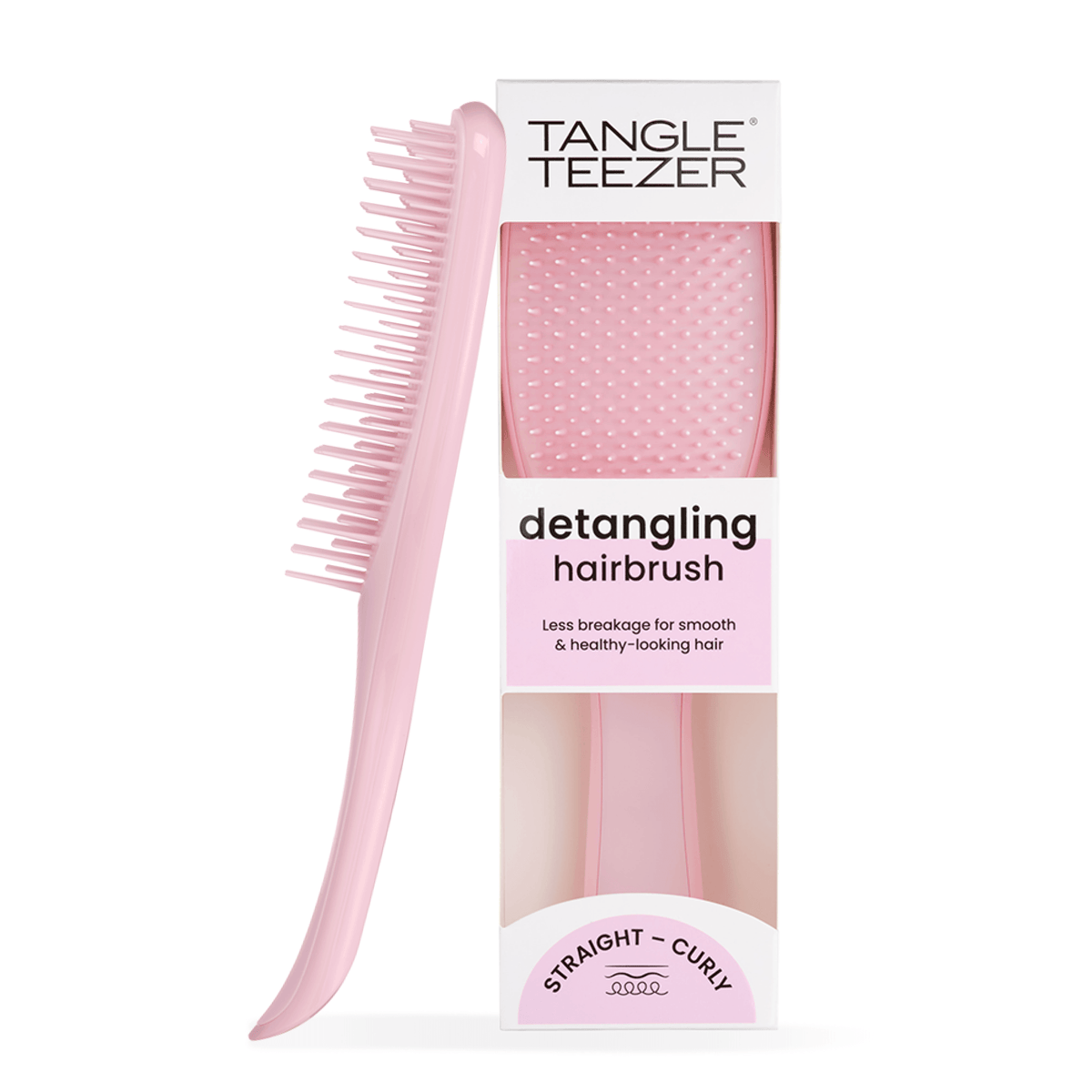 The Ultimate Detangler Straight/Curly - Millennial Pink