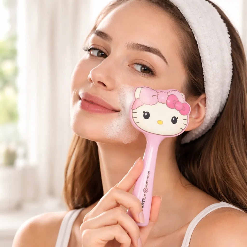Escova de Limpeza Facial Hello Kitty