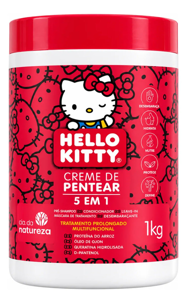Creme de Pentear 5 em 1 Hello Kitty 1kg